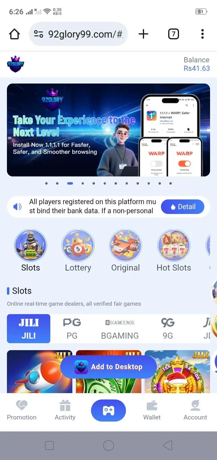 92 Glory Game – Play Anytime, Anywhere, and Win Real Money